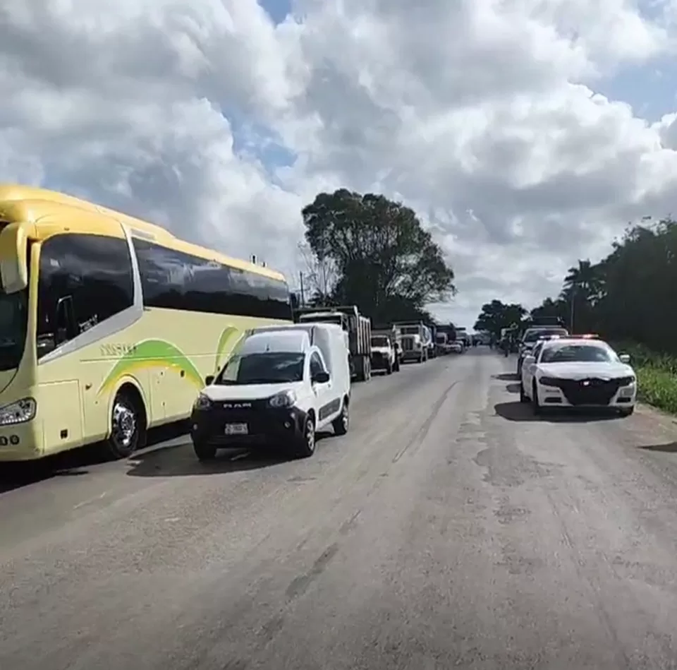 Bloquearían mañana en Tres Garantías la carretera federal Chetumal-Escárcega