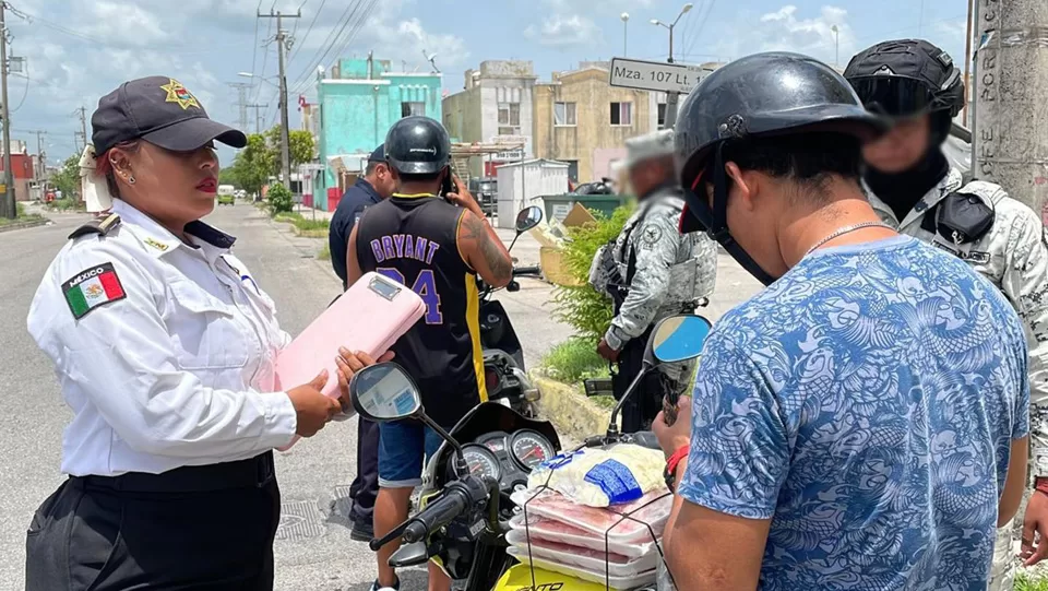 Cancún refuerza seguridad ante incremento de delitos en motocicletas