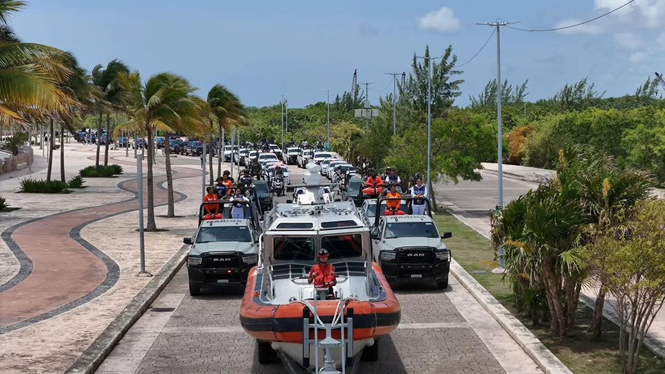 Inicia Operativo de Seguridad Vacacional de Verano en el Caribe Mexicano