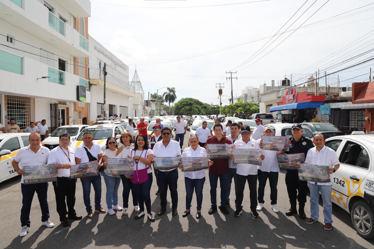 Se suman sindicatos de taxistas a Estrategia contra Explotación Sexual Comercial en Quintana Roo