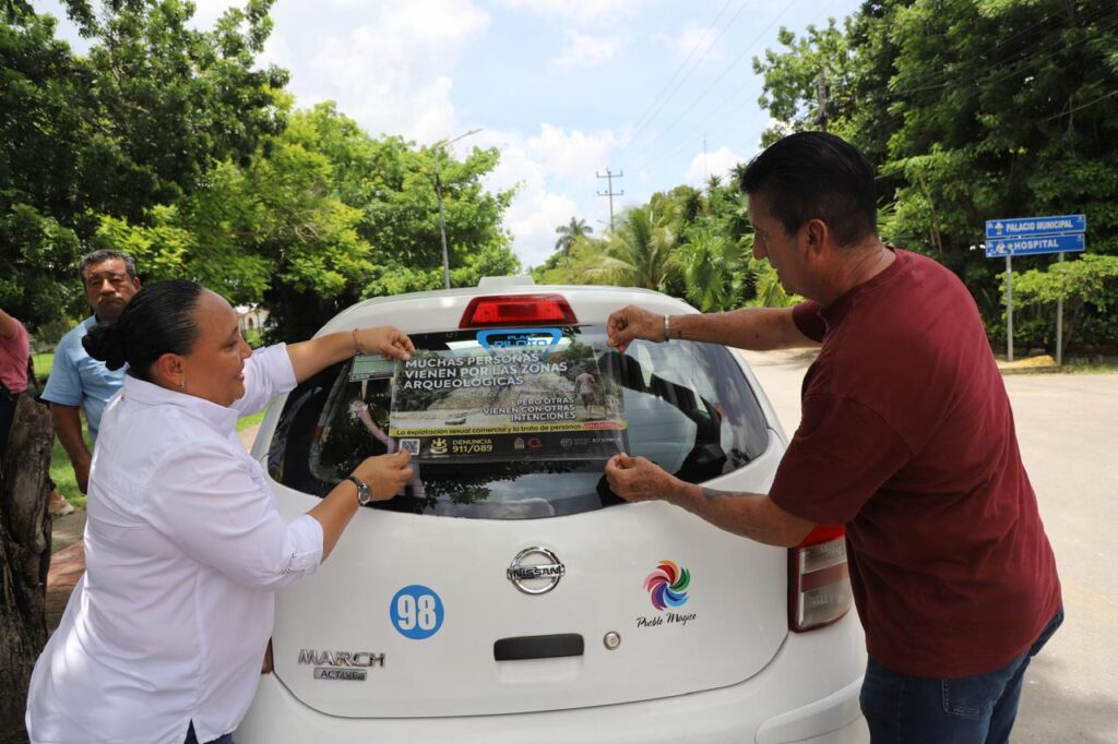 Se suman sindicatos de taxistas a Estrategia contra Explotación Sexual Comercial en Quintana Roo