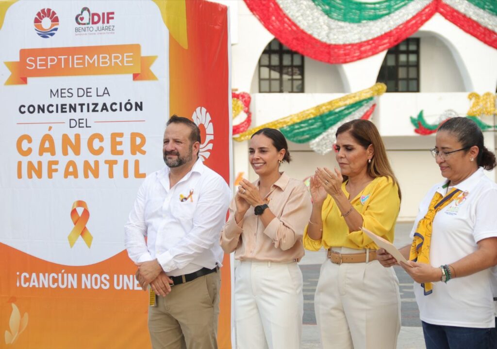 Destaca Ana Paty la importancia de prevenir el cáncer infantil