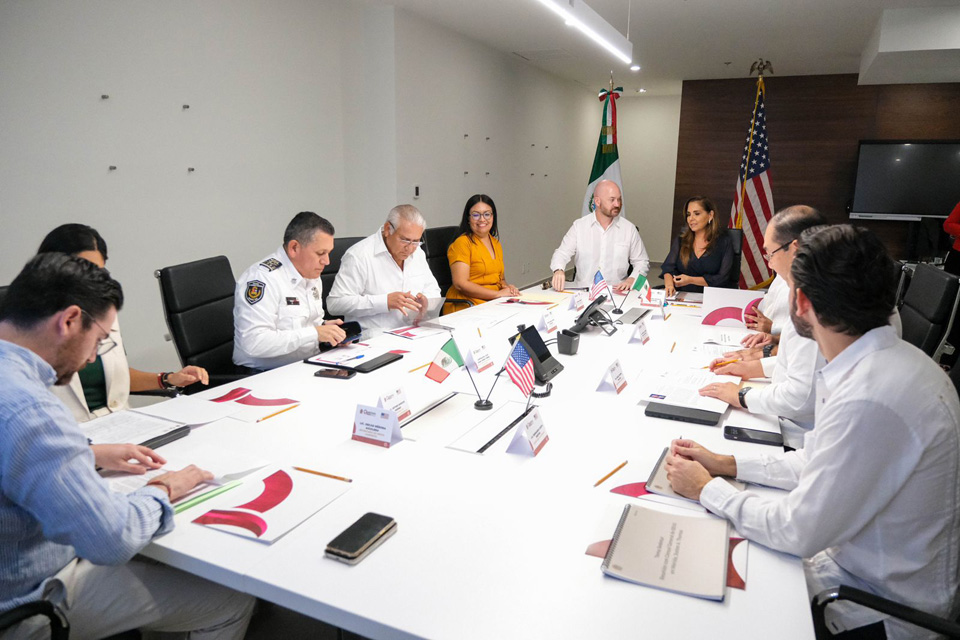 Se reúne Mara Lezama con el nuevo cónsul de Estados Unidos en Mérida