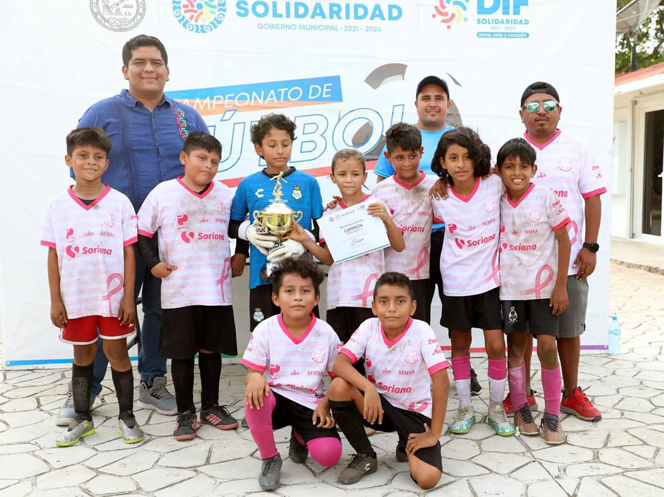 Abren escuela de fútbol para niños niñas y personas con discapacidad