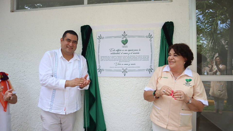 Entregan inmueble al voluntariado del IMSS