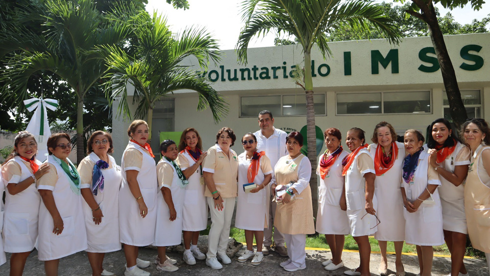 Entregan inmueble al voluntariado del IMSS