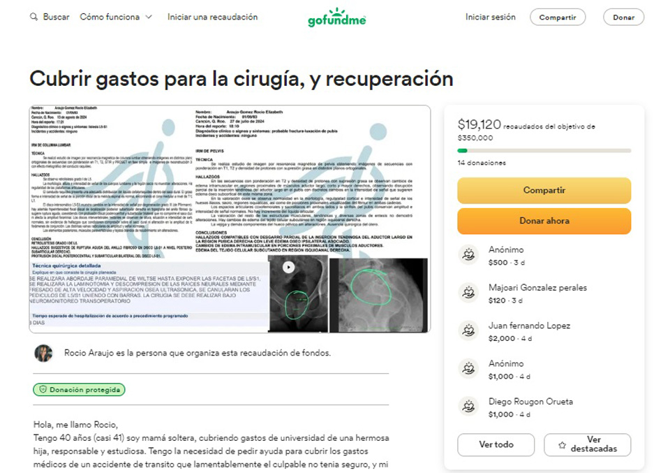 Madre soltera de Cancún pide ayuda para pagar una cirugía