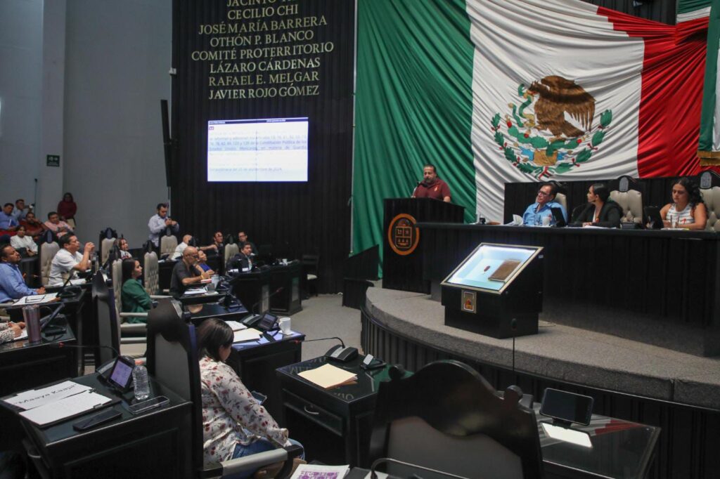 Congreso de Quintana Roo avala reforma constitucional federal sobre la Guardia Nacional