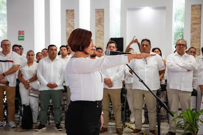 Cristina del Carmen Alcérreca Manzanero fue nombrada titular del Órgano Interno de Control del Ayuntamiento