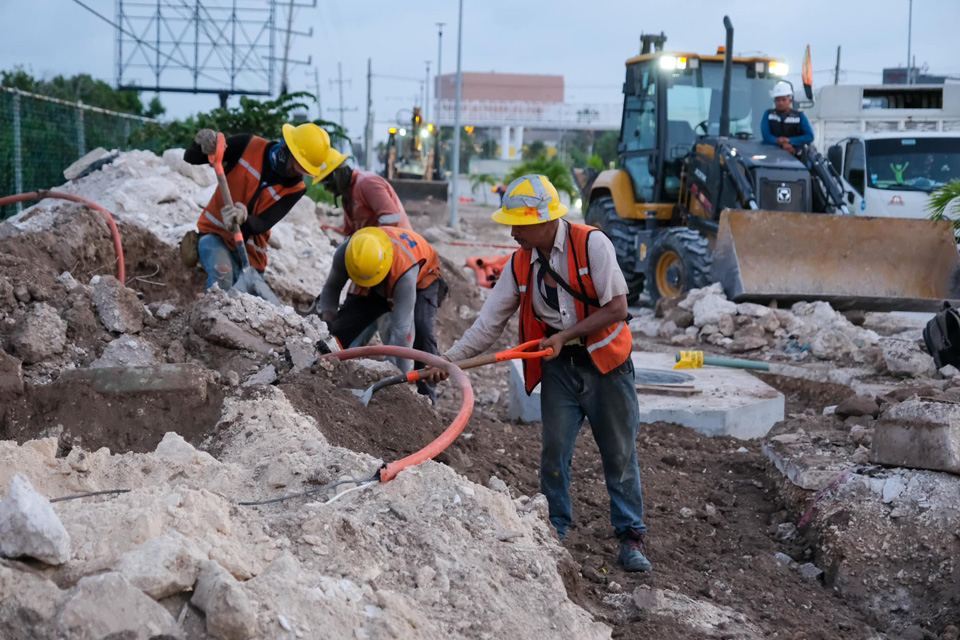 Histórica inversión de 330 millones para cableado subterráneo en el Bulevar Colosio