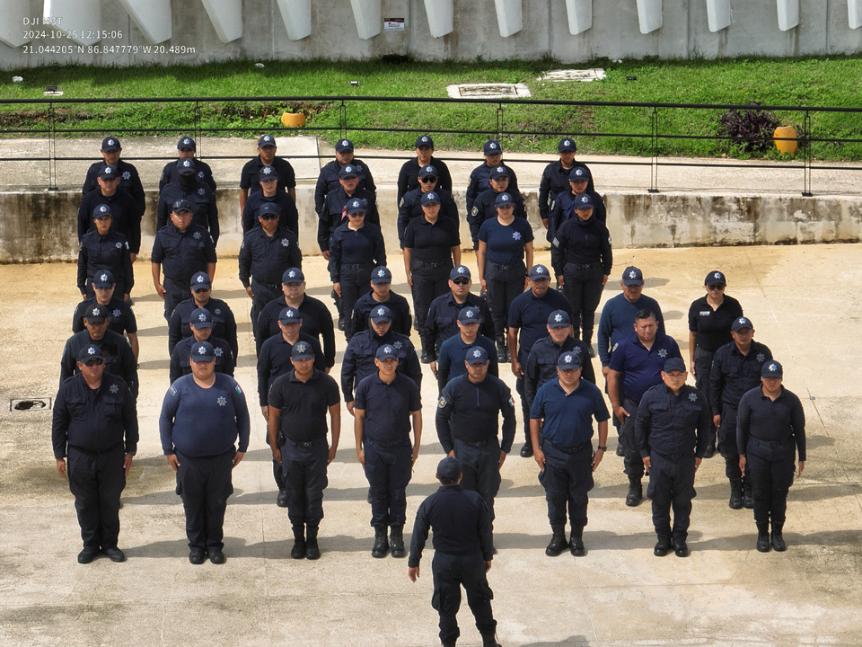 Agentes se capacitan en manejo de manifestaciones con perspectiva de género