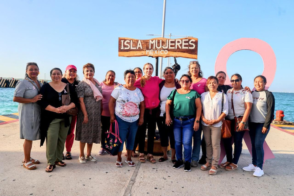 Impulsa Isla Mujeres pruebas gratuitas para detectar cáncer de mama