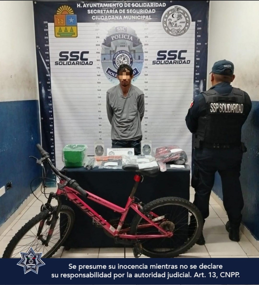 Detenido por robo a comercio en Playa