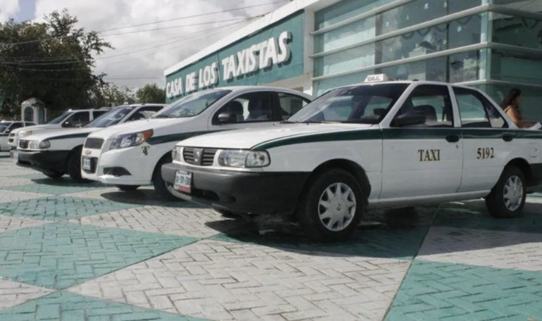 Anuncia Sindicato de Taxistas que mañana reanuda actividades