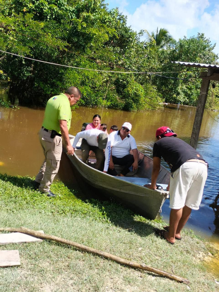 Supervisa Protección Civil los niveles del río Hondo