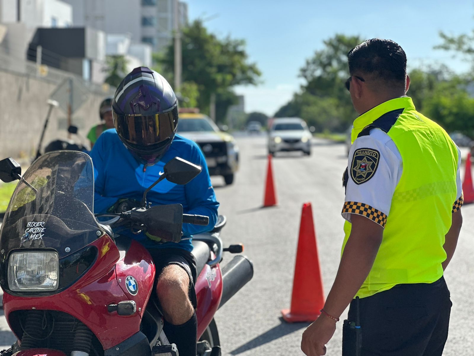 Refuerza Tránsito operativos para que motociclistas cumplan reglamentos