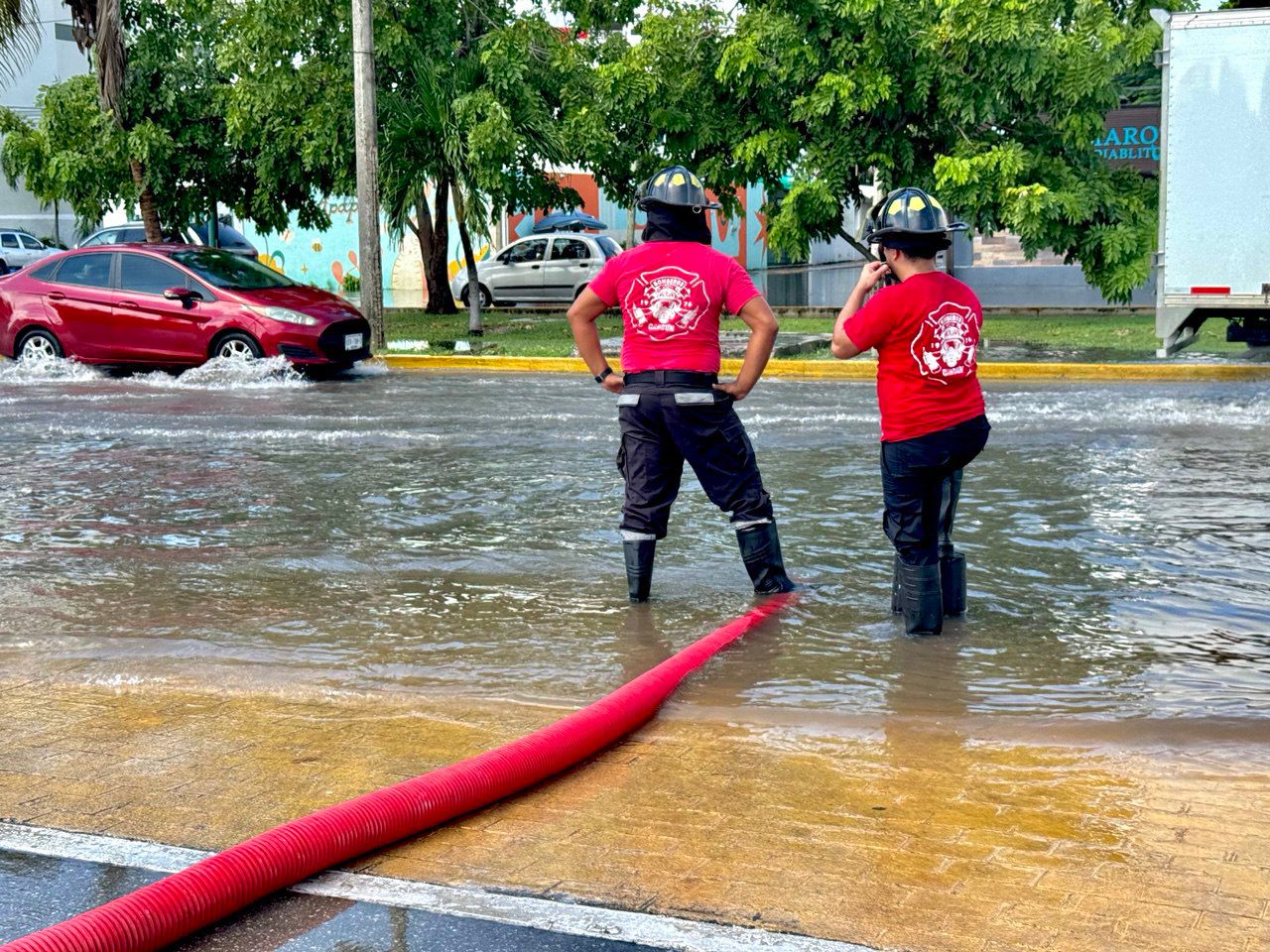 Benito Juárez atiende puntos críticos tras las lluvias