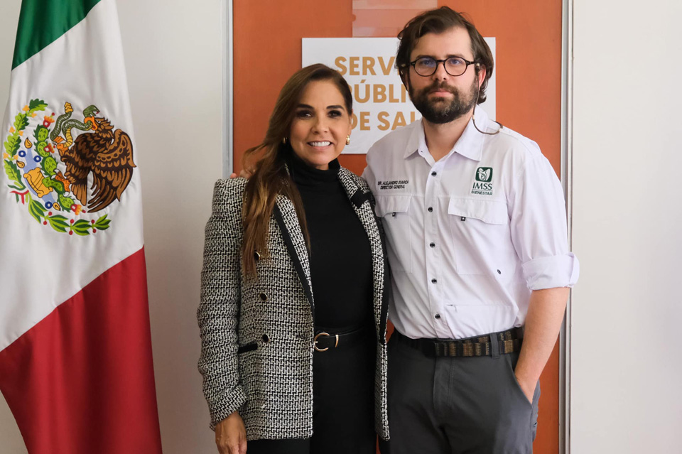 Anuncia Mara Lezama próxima gira del titular del IMSS Bienestar