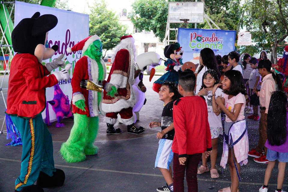 Aguakan invita a las familias a celebrar la Navidad con "Posada en tu Colonia"