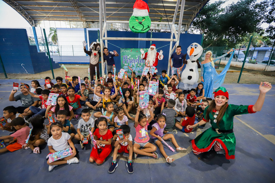 Aguakan invita a las familias a celebrar la Navidad con "Posada en tu Colonia"