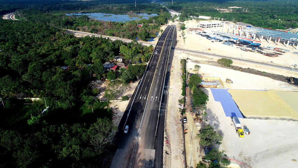 Pone Mara en servicio moderno puente de entrada a Chetumal