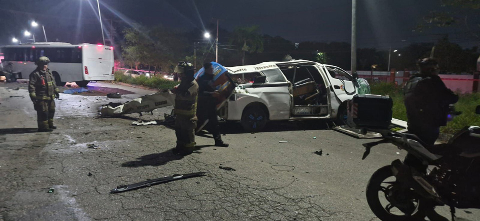 Fatal accidente en Cancún deja un muerto y un herido