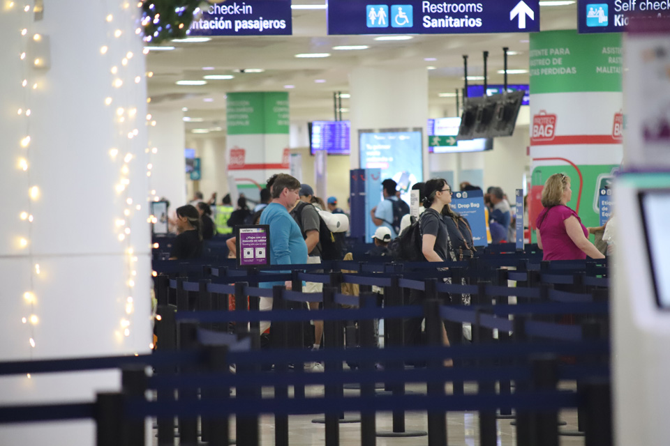 El Caribe Mexicano recibe más de medio millón de turistas durante las fiestas de fin de año