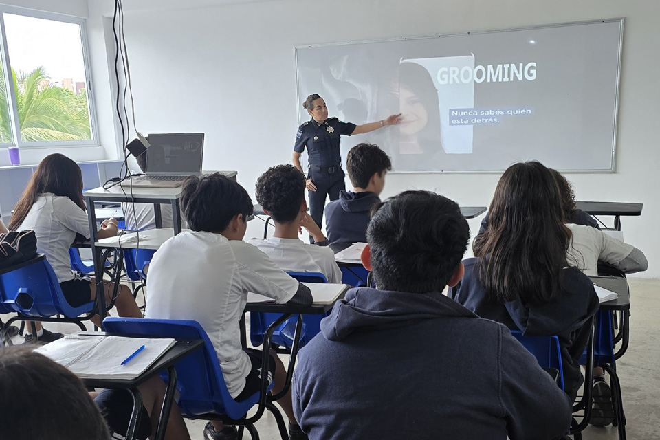 Policía Cibernética promueve la seguridad digital entre estudiantes