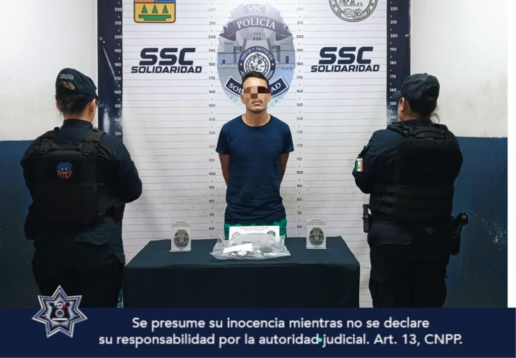 Presunto extorsionador es aprehendido en Playa