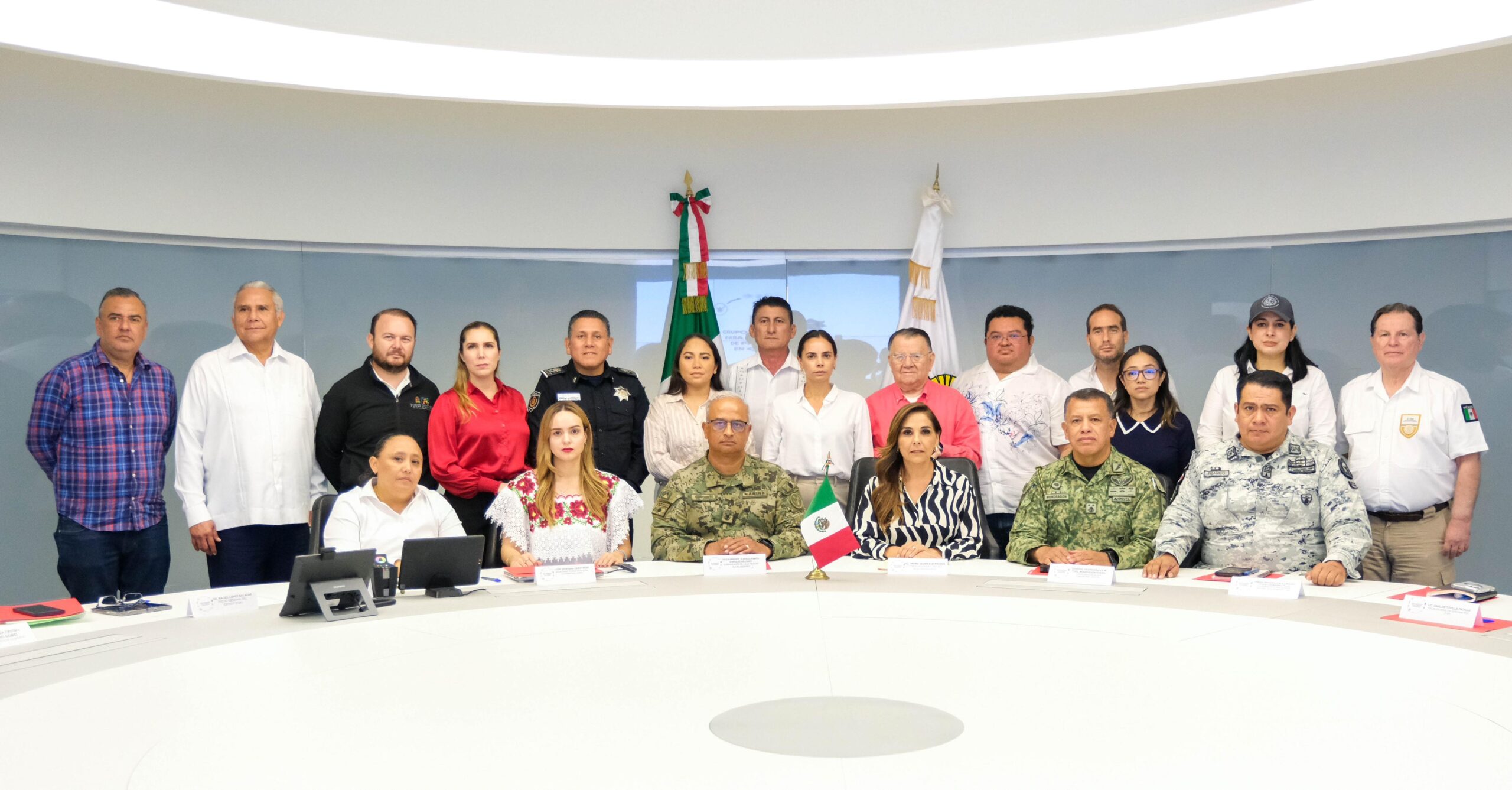 Mara Lezama encabeza Mesa de Seguridad con énfasis en coordinación y estrategias de paz