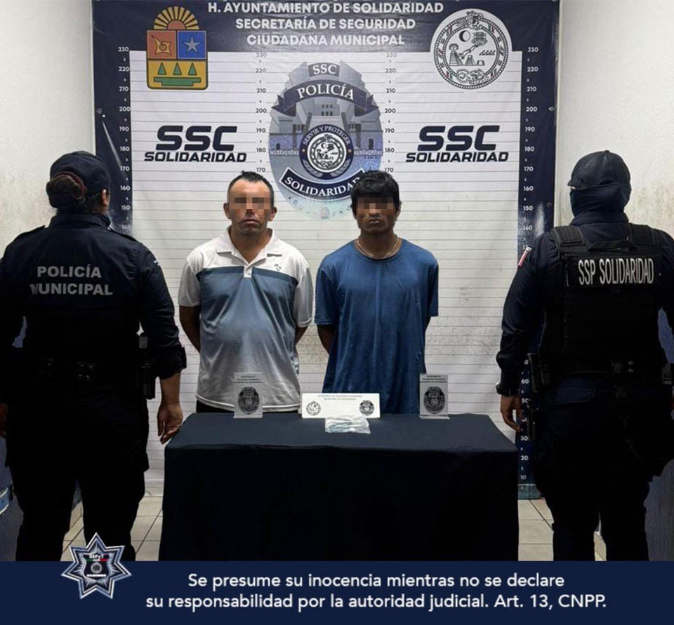 Detenido par de presuntos extorsionadores en Playa