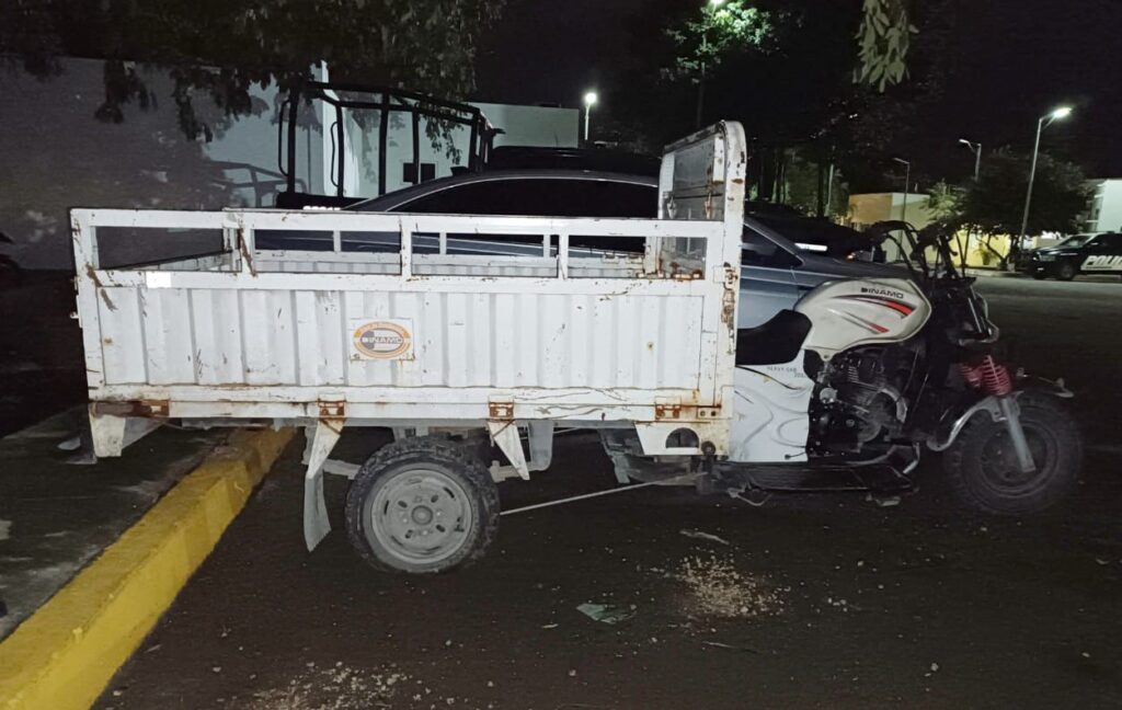 Aseguran motocicleta con reporte de robo en Playa del Carmen