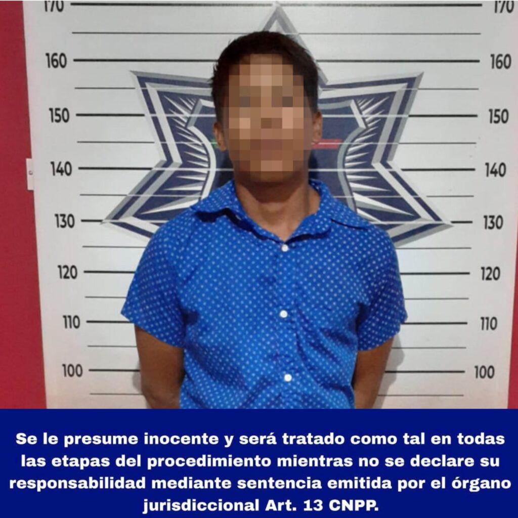 Drama familiar, detienen a adolescente por abuso sexual a menor de 3 años en Cancún