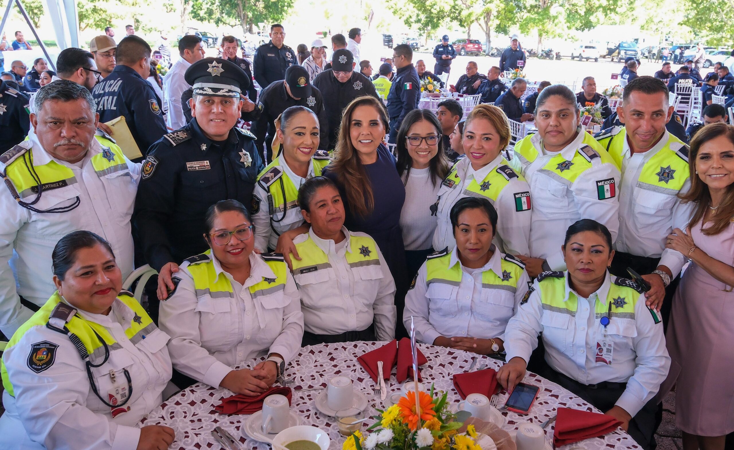 Ratifica Mara Lezama su compromiso con la seguridad