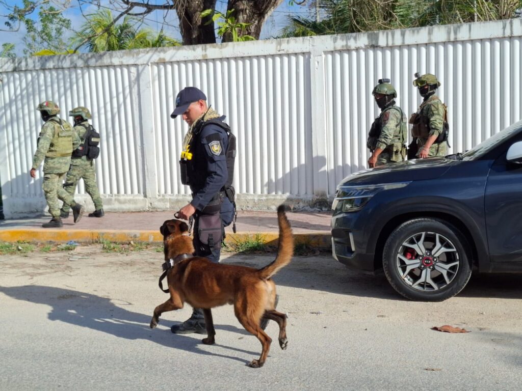 Intensa labor policiaca para reforzar la seguridad en Q.Roo