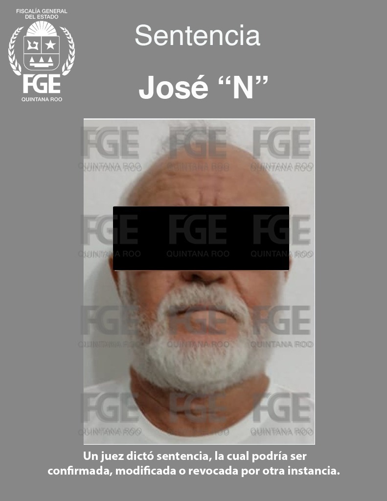 Obtiene FGE de Quintana Roo sentencia de 9 años y 6 meses para una persona por abusos sexuales en Benito Juárez