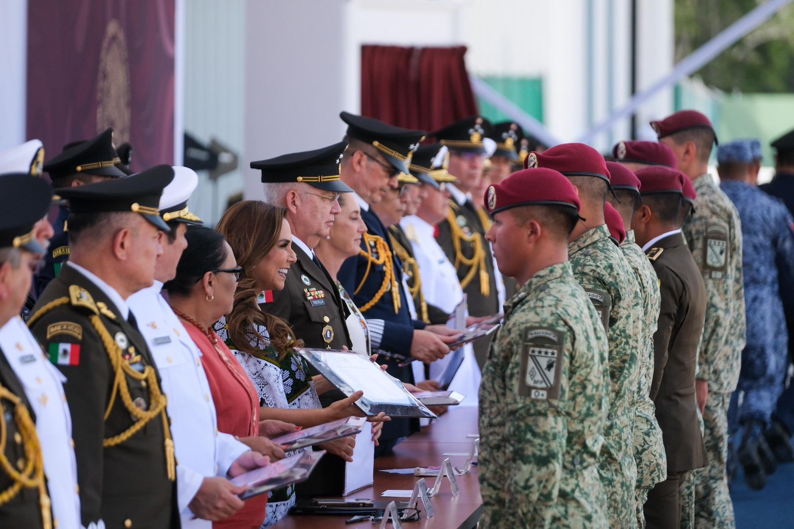 Reafirma Mara Lezama respaldo a Claudia Sheinbaum con la Fuerza Aérea Mexicana