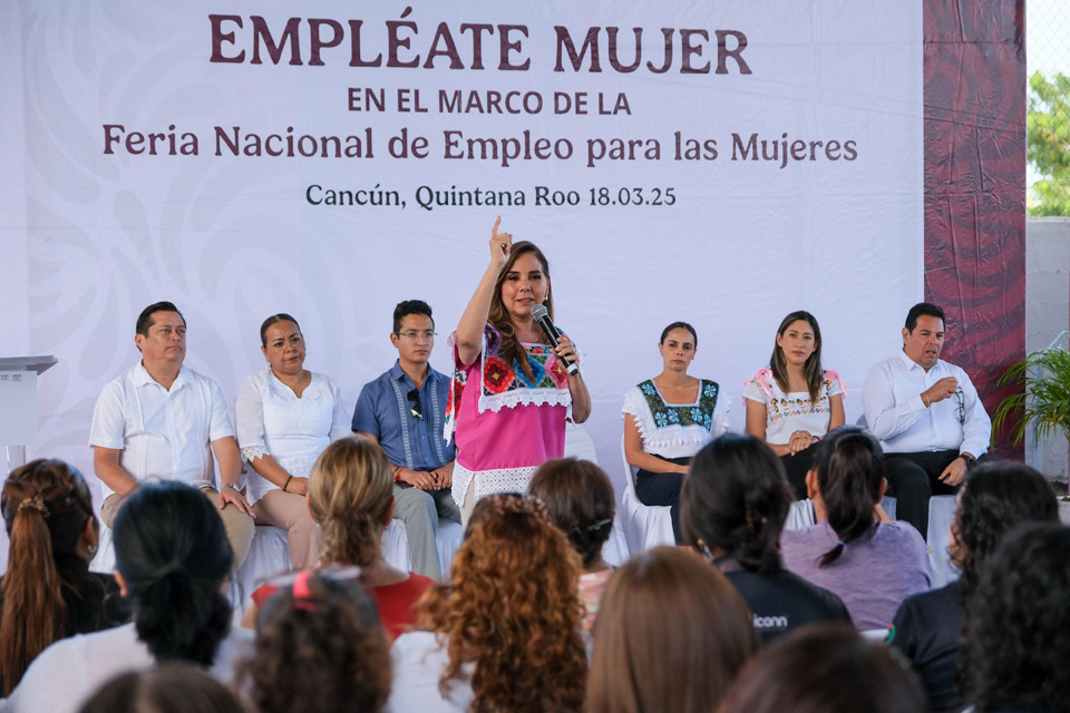 Invita Gobernadora a mujeres a extender sus alas con empleos mejor pagados