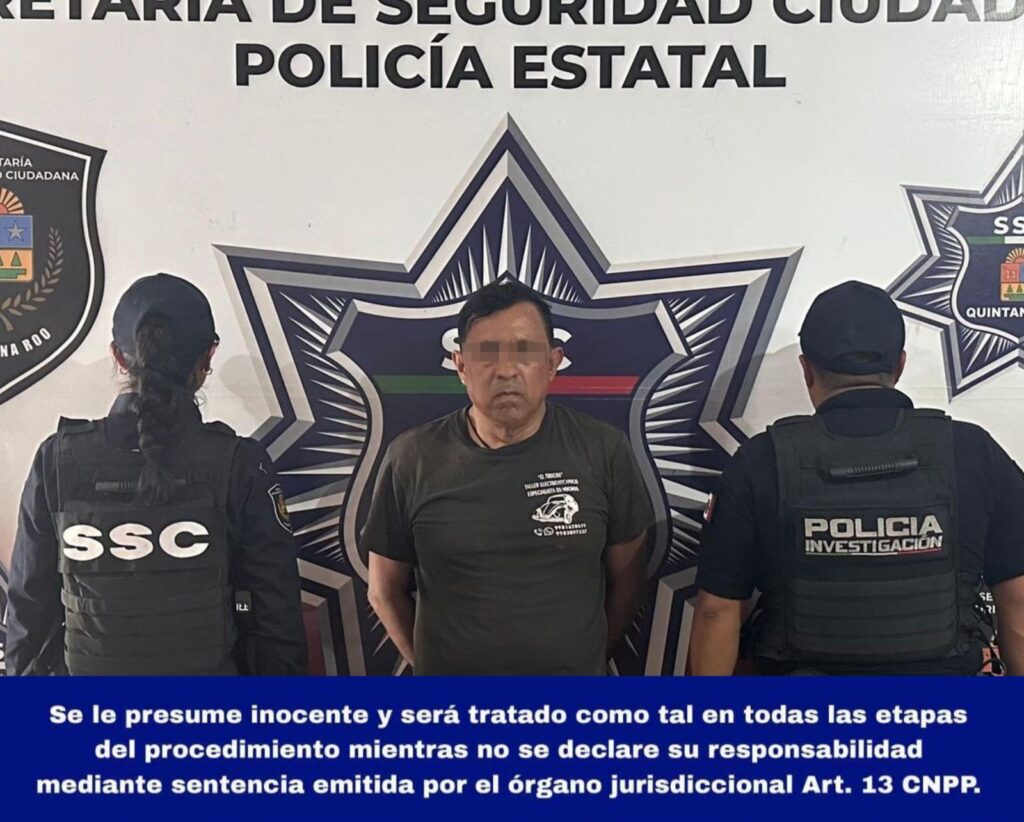 Capturan a motociclista que intentó evadir a la policía en Cancún