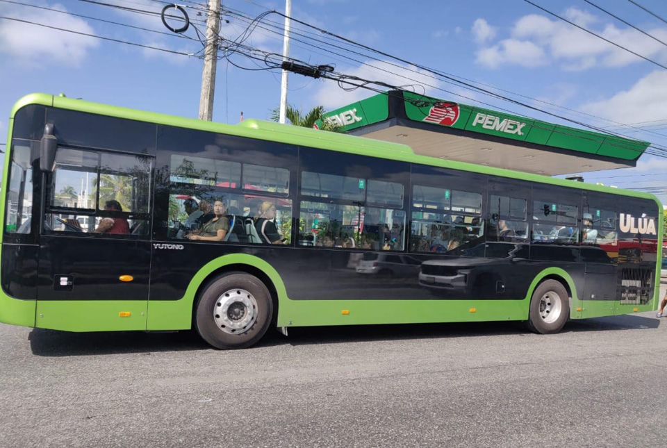 Q.Roo avanza en la modernización del transporte público con nuevas pruebas de autobuses